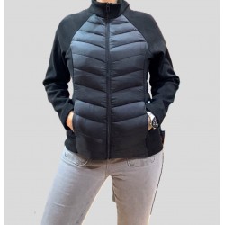 Cazadora dos texturas